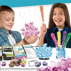 Lisciani Giochi I m a Genius Pocket la Scienza dei Cristalli, Medio, 100217