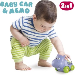 LISCIANI CAROTINA BABY HIPPO CAR & MEMO 102273