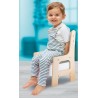Lisciani - Montessori Wood Toy box chair sedia in legno 102310