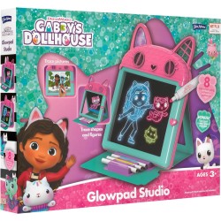Gabby s Dollhouse GLOWPAD Studio copiare o creare disegni a mano libera che si illuminano!