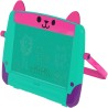 GABBY S DOLLHOUSE Lavagnetta 4 in 1 ha 2 facce, include gessetti, pastelli, 4 poster da colorare