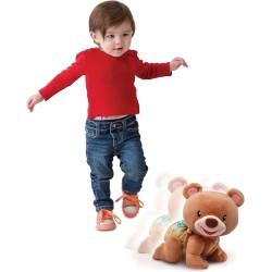 VTech Orsetto Teddy - Canta e Gattona con Me, Interattivo con 3 Canzoni, 2 Frasi Cantate e 10 Melodie, Lingua Italiana, VT181107