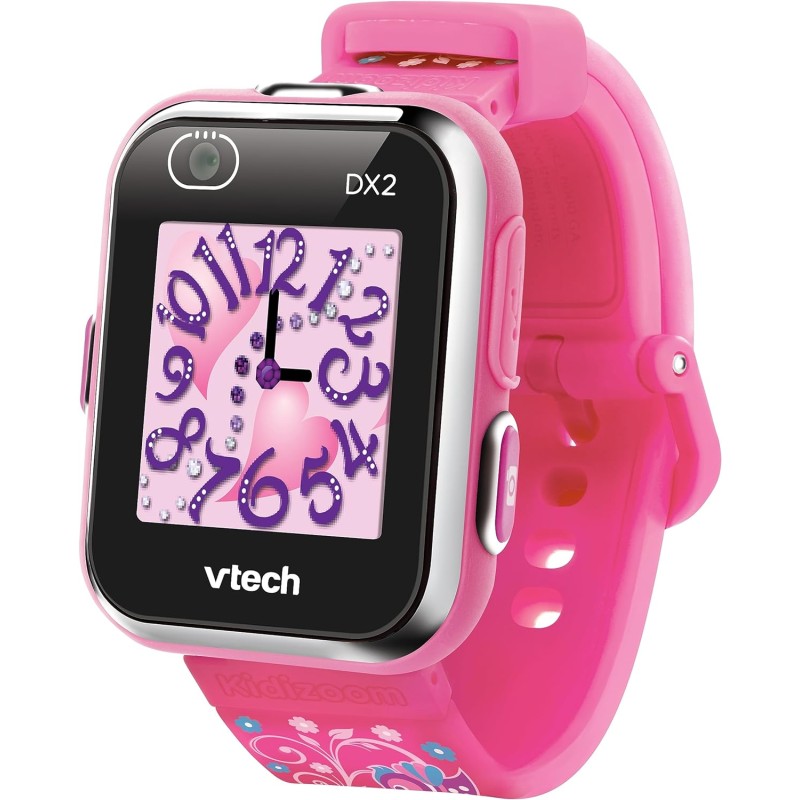 VTech Kidizoom Smartwatch DX2 Rosa, Orologio Interattivo Schermo Touch a Colori VT193846