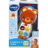 VTech Il Telefono di Teddy, Impara i Colori e i Numeri, Cellulare con Clip, 6-36 Mesi VT502707