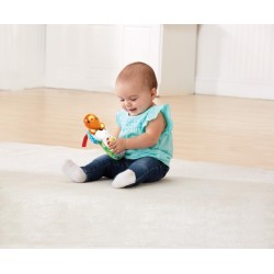 VTech Il Telefono di Teddy, Impara i Colori e i Numeri, Cellulare con Clip, 6-36 Mesi VT502707