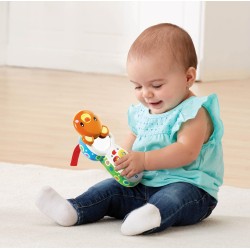 VTech Il Telefono di Teddy, Impara i Colori e i Numeri, Cellulare con Clip, 6-36 Mesi VT502707