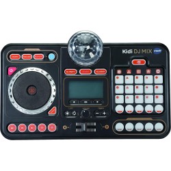 VTech Kidi DJ Mix, Console da DJ per Bambini, Effetti Luminosi da Concerto, Giradischi Bambini con Microfono, Bluetooth 547307