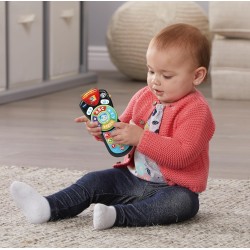 VTech Super Telecomando Parlante, Interattivo per Neonati, Impara i Numeri e l Alfabeto, Oltre 100 Canzoni VT606279