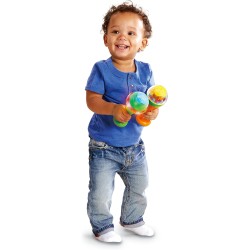 VTech Le Magiche Maracas Luminose, Strumento interattivo Bilingue per Bambini VT607547