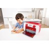 Hape - Forno biscotti magici | Giocattolo interattivo con suoni, luci e timer, biscotti cambia-colore e piastra E3183