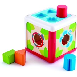 Hape - Shape Sorting Box-Giocattolo educativo per i più Piccoli, Colore, E0507