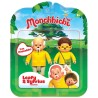Rocco Giocattoli 81503 - Monchhichi - Leafy and Sylvius 8 cm