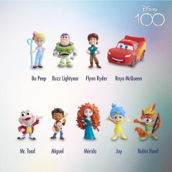 Disney 100 - Confezione Spirited Adventures, giocattolo da collezione con personaggi Disney, include 8 figure diverse, licenza 1