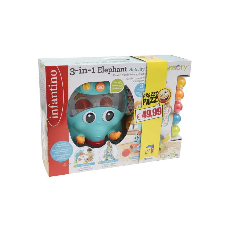 Infantino Senso Elefante 3in1