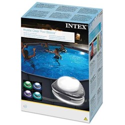 Intex 28698 - Luce magnetica a led per piscina 5 colori, 220-240v