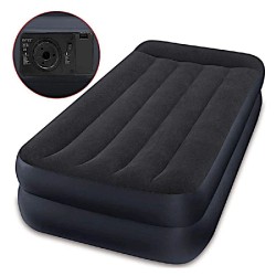 Intex Materasso Singolo Dura Beam Pillow Rest 99x191x42 cm con pompa incorporata 64122