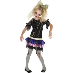 Rubies - Costume bambola da zombie - Taglia M (5/7 anni) - 886627-M