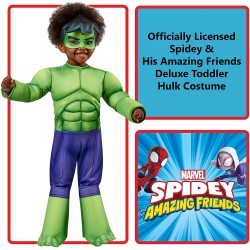 Rubies - Vestito Hulk Deluxe, Costume Hulk, taglia S, 702737-S