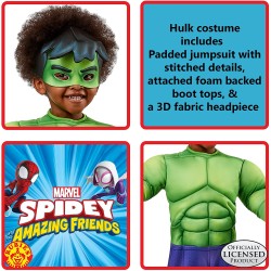 Costume Gonfiabile di Hulk Deluxe Bambino
