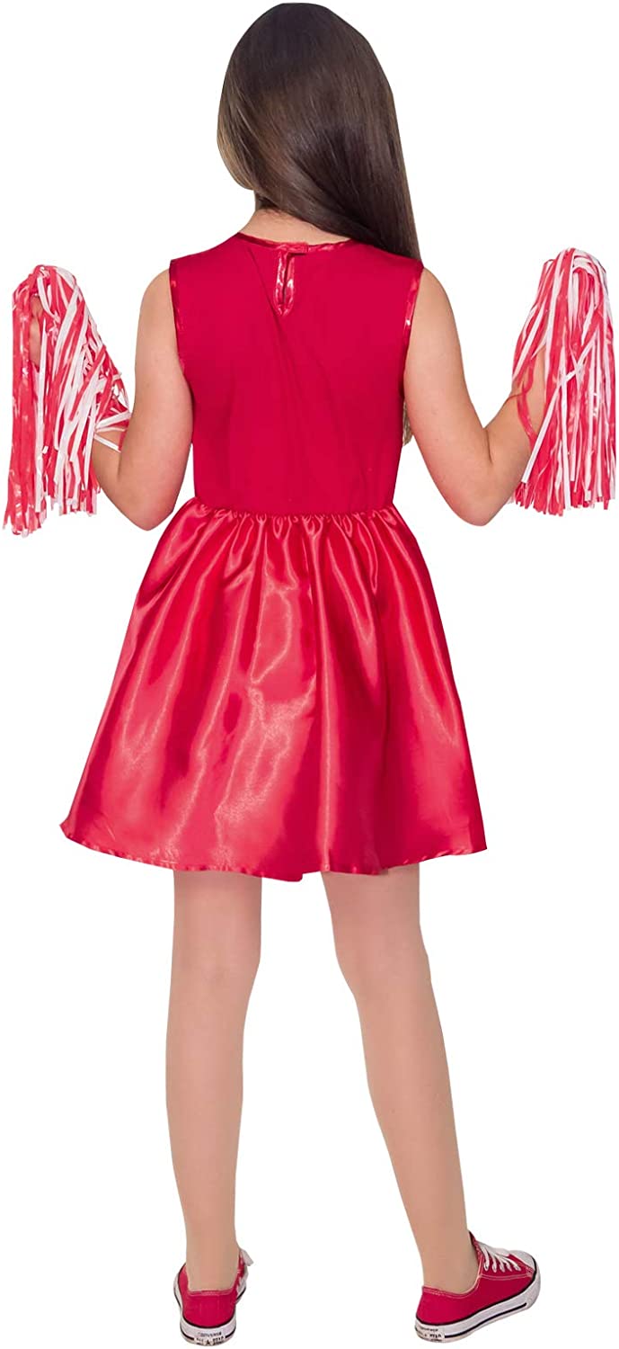 Rubies - Costume Cheerleader High School Musical per Bambina, Ideale per  Halloween, Carnevale e Feste in Maschera, Comprende Ves