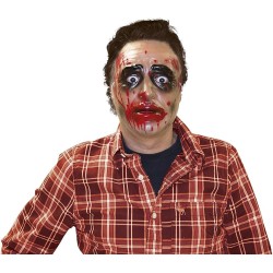 Rubies - Maschera Trasparente Halloween Uomo Zombie Taglia Unica