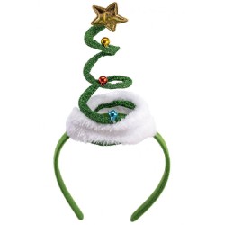 Carnival Toys - Cerchietto Albero Natale a Spirale Verde, 09747