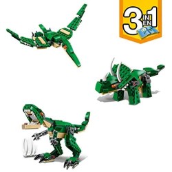 LEGO - Creator Tirannosauro 3 in 1 Set di Costruzioni per Creare Tre Diversi Dinosauri per Bambini 7-12 Anni, 31058