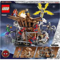 LEGO Marvel La Battaglia Finale di Spider-Man, Ricrea la Scena di Spider-Man: No Way Home con 3 Peter Parker, 76261
