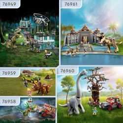 LEGO Jurassic World Fossili di Dinosauro: Teschio di T. Rex Giocattolo, Kit con Fossile con Ossa, 76964