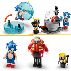 LEGO Sonic the Hedgehog Sonic vs. Robot Death Egg del Dr. Eggman, con Sfera della VelocitÃ , Sistema di Lancio e 6 Personaggi, 7