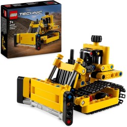 LEGO Technic Bulldozer da Cantiere, Set con Veicolo Giocattolo da Costruire, Regalo per i Fan delle Costruzioni, 42163