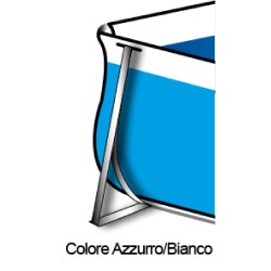 PISCINA FUTURA 1000 TOP - 915x520 H 132 (made in Italy) New plast