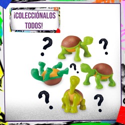 Giochi Preziosi - Tartarughe Ninja, Mini Figure di 3 cm, con Contenitore Gel, Modello casuale, TU807000