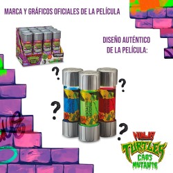 Giochi Preziosi - Tartarughe Ninja, Mini Figure di 3 cm, con Contenitore Gel, Modello casuale, TU807000