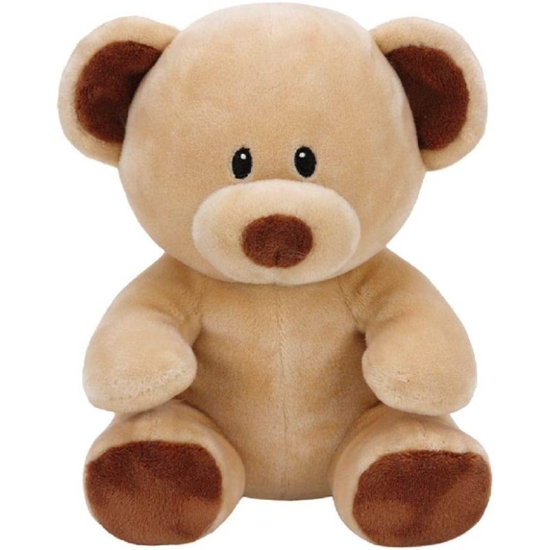 Ty Plush - Baby Cucciolo di Orso - Bundles Marrone Vellutato - T32157