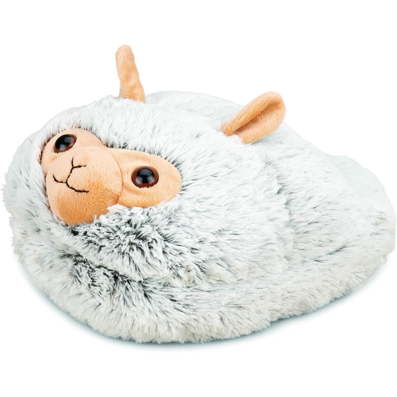 COZY NOXXIEZ - Divertente scaldapiedi in peluche per bambini, cuscino termico per i piedi, CS905-2.NOX