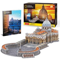 Puzzle 3D National Geographic S.Pietro Basilica Roma