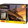 CubicFun Paris Eiffel Tower 80 Pezzi 3D Puzzles
