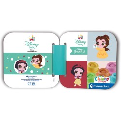 Clementoni - 17843 - Soft Clemmy - Disney Snow White &amp; Belle Playset - Costruzioni Prima Infanzia, Mattoncini Morbidi Impila