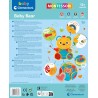 Clementoni - 17856 - Busy Baby Bear - Gioco Educativo Tavola Montessori con Elementi in Legno, Stimola ManualitÃ  Fine, attivitÃ