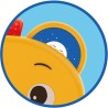 Clementoni - 17856 - Busy Baby Bear - Gioco Educativo Tavola Montessori con Elementi in Legno, Stimola ManualitÃ  Fine, attivitÃ