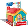 Clementoni - 17857 - Montessori Lock &amp; Key Activity House - Educativo 1 Anno, Giochi Montessori 12 Mesi, Elementi in Legno, 