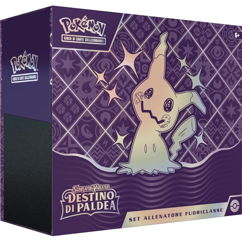 Gamevision - PokÃ©mon Set Allenatore Fuoriclasse dell espansione Scarlatto e Violetto - Destino di Paldea (nove buste, una carta