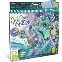 Hape - Nebulous Stars Creative Notebook â€“ Fantastic Horses â€“ Water, Colourful - HAPENS11372