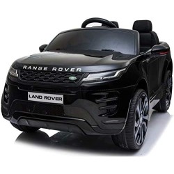 ATAA Range Rover Evoque 12v - Nero - Macchina elettrica per Bambini e Bambine Range Rover Evoque 12v e Due Motori con Comando pe