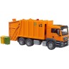 BRUDER 1693 - MAN TGS Camion della spazzatura Arancione