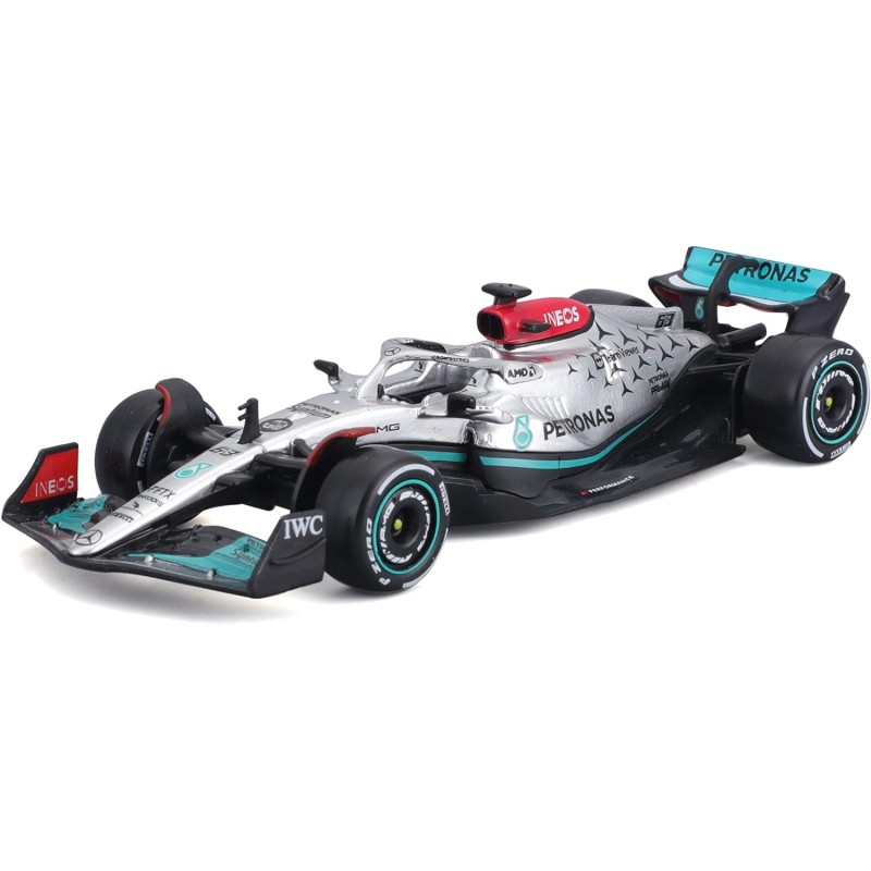 Bburago - Formula 1 - MERCEDES W13 EPerformance (2022) #63 George Russell - scala 1:43 - modellino in metallo