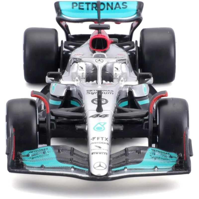 Bburago - Formula 1 - MERCEDES AMG Petronas F1 Team W13 (2022) #44 Lewis Hamilton - scala 1:43 - modellino in metallo