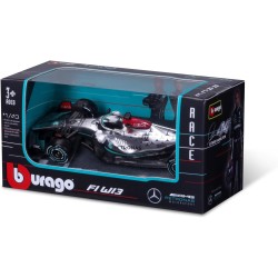 Bburago - Formula 1 - MERCEDES AMG Petronas F1 Team W13 (2022) #44 Lewis Hamilton - scala 1:43 - modellino in metallo