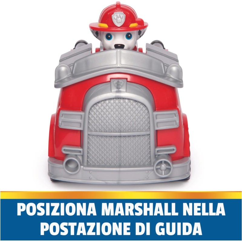 Paw Patrol Fire Rescue – Quad Antincendio di Ryder con Drone Lanciabile e Personaggio, Età 3